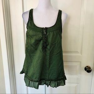 3/$20 American Eagle olive green blouse